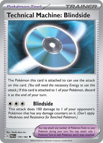 Technical Machine: Blindside (Scarlet and Violet: Paradox Rift) Near Mint - Nick Nack's Full Frontal Attack