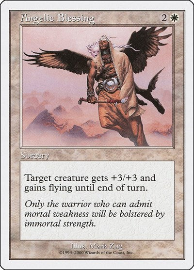 Angelic Blessing (Starter 2000) Light Play - Nick Nack's Full Frontal Attack