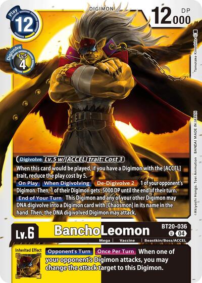 BanchoLeomon (Release Special Booster 2.5) Damaged / Poor