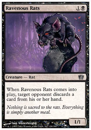 Ravenous Rats (8th Edition) Near Mint - Nick Nack's Full Frontal Attack