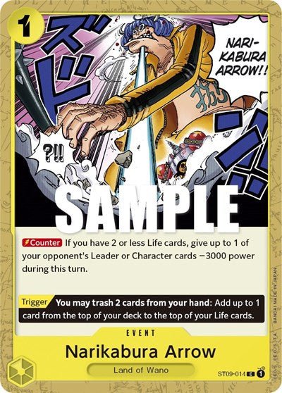 Narikabura Arrow (Starter Deck 9: Yamato) Near Mint - Nick Nack's Full Frontal Attack