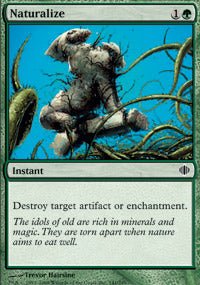 Naturalize (Shards of Alara) Light Play - Nick Nack's Full Frontal Attack