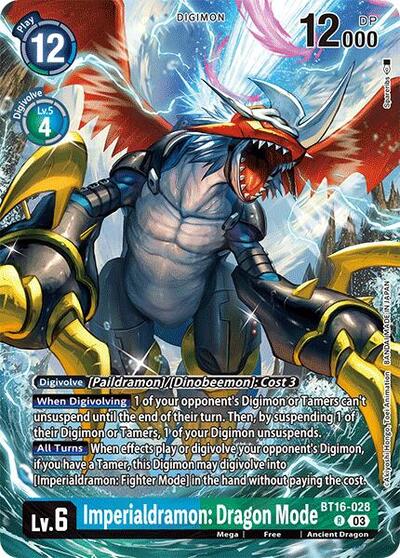 Imperialdramon: Dragon Mode (Alternate Art) (Special Limited Set) Near Mint Foil