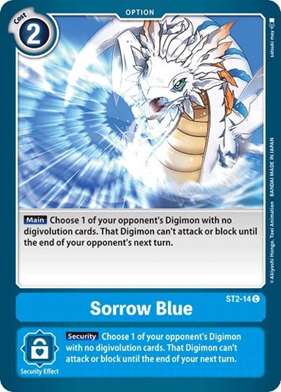Sorrow Blue (Starter Deck 02: Cocytus Blue) Near Mint - Nick Nack's Full Frontal Attack