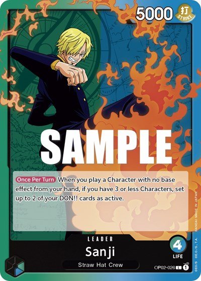 Sanji (Paramount War) Near Mint - Nick Nack's Full Frontal Attack