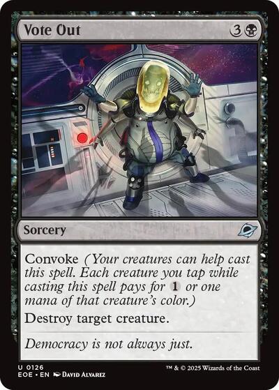 Vote Out (Edge of Eternities) Near Mint - Nick Nack's Full Frontal Attack