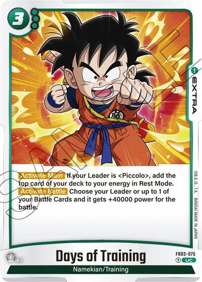 Days of Training (Raging Roar) Near Mint