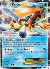 Keldeo EX - BW61 (Black and White Promos) Damaged / Poor Holofoil