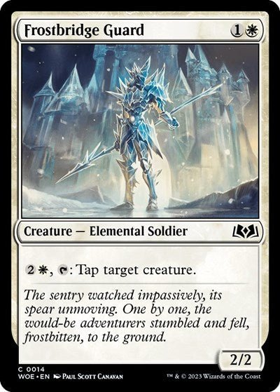 Frostbridge Guard (Wilds of Eldraine) Near Mint - Nick Nack's Full Frontal Attack