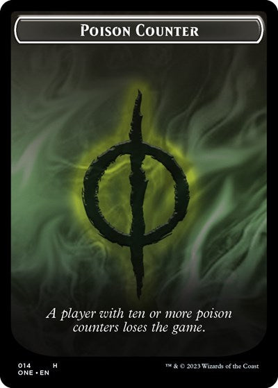 Poison Counter Token (Phyrexia: All Will Be One) Near Mint