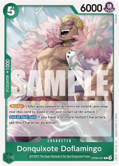 Donquixote Doflamingo (Emperors in the New World) Near Mint Foil - Nick Nack's Full Frontal Attack
