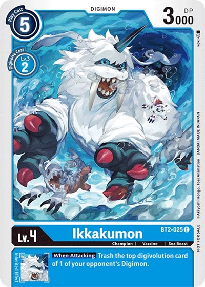 Ikkakumon BT2-025 (Official Tournament Pack Vol.3) (Release Special Booster) Near Mint