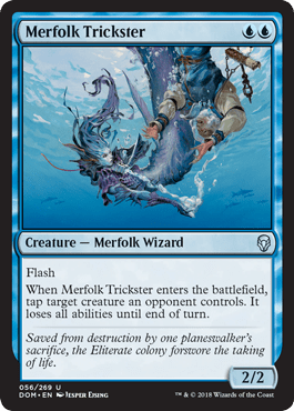 Merfolk Trickster (Dominaria) Near Mint - Nick Nack's Full Frontal Attack