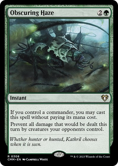 Obscuring Haze (Commander Masters) Near Mint Foil