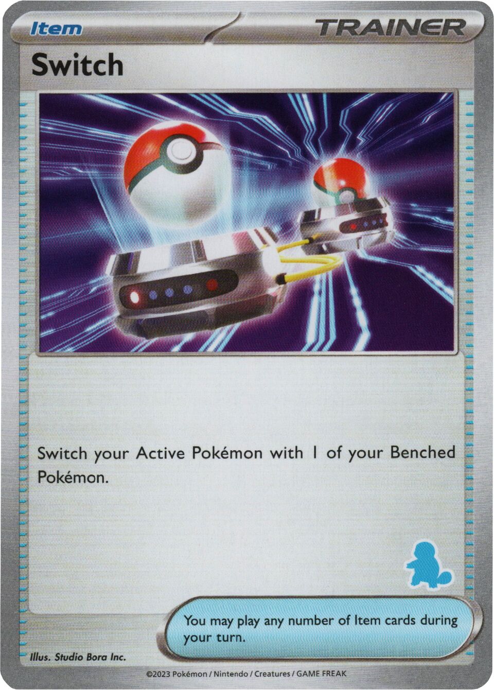 Switch (Squirtle) (My First Battle) Near Mint - Nick Nack's Full Frontal Attack