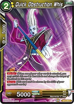 Quick Obstruction Whis (Miraculous Revival) Near Mint