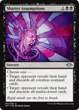 Shatter Assumptions (Modern Horizons) Near Mint - Nick Nack's Full Frontal Attack
