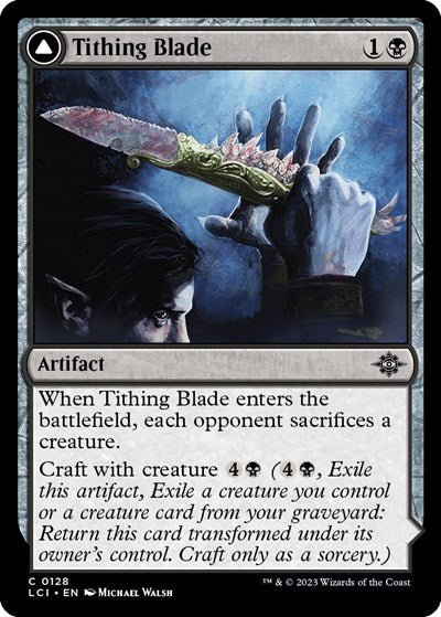 Tithing Blade (The Lost Caverns of Ixalan) Near Mint - Nick Nack's Full Frontal Attack