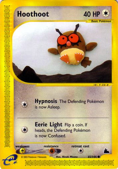 Hoothoot (Skyridge) Light Play
