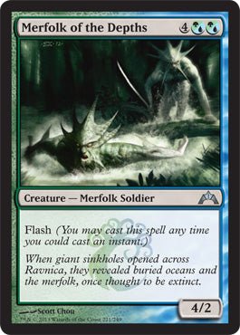Merfolk of the Depths (Gatecrash) Near Mint - Nick Nack's Full Frontal Attack