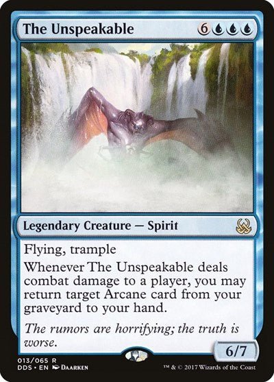 The Unspeakable (Duel Decks: Mind vs Might) Near Mint - Nick Nack's Full Frontal Attack