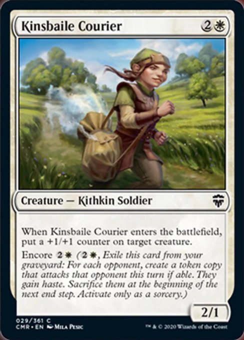 Kinsbaile Courier (Commander Legends) Near Mint - Nick Nack's Full Frontal Attack