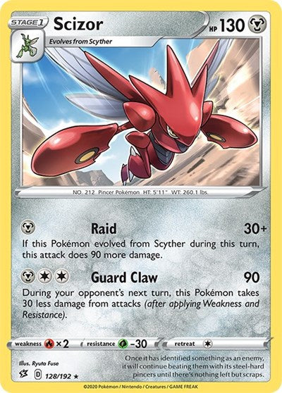 Scizor (SWSH02: Rebel Clash) Near Mint