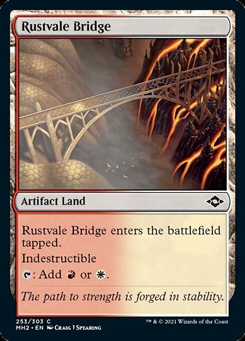 Rustvale Bridge (Modern Horizons 2) Near Mint - Nick Nack's Full Frontal Attack