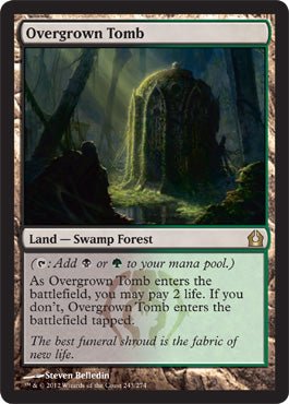 Overgrown Tomb (Return to Ravnica) Near Mint - Nick Nack's Full Frontal Attack