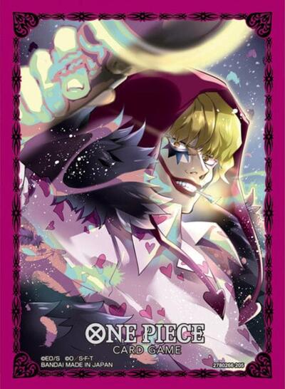 One Piece Card Game Official Sleeves: Assortment 11 Donquixote Rosinante (70 - Pack) - Nick Nack's Full Frontal Attack