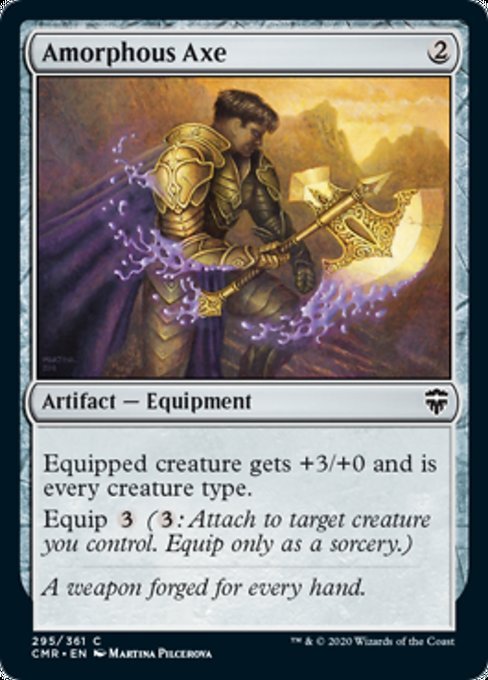 Amorphous Axe (Commander Legends) Near Mint - Nick Nack's Full Frontal Attack