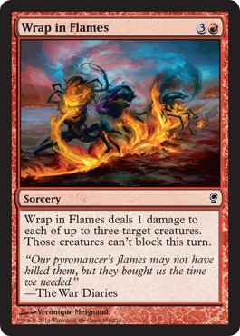 Wrap in Flames (Conspiracy) Near Mint - Nick Nack's Full Frontal Attack