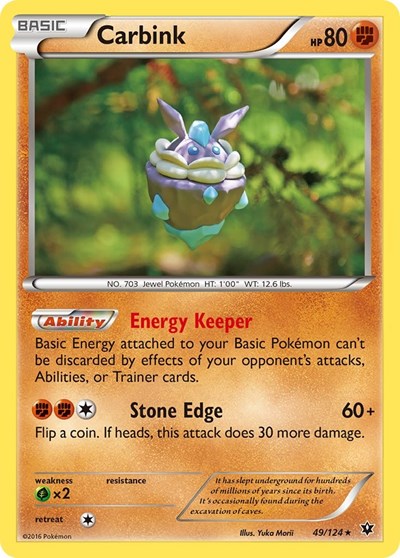 Carbink (49) (XY - Fates Collide) Light Play