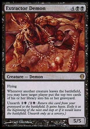 Extractor Demon (Archenemy) Near Mint - Nick Nack's Full Frontal Attack