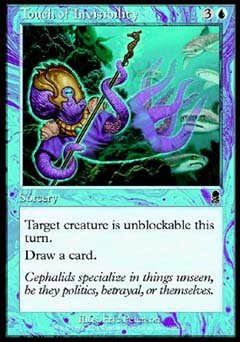 Touch of Invisibility (Odyssey) Light Play Foil - Nick Nack's Full Frontal Attack