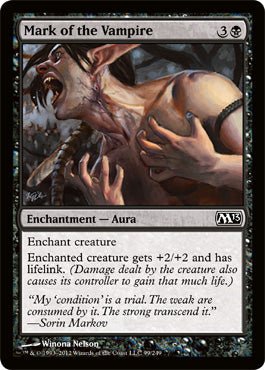 Mark of the Vampire (Magic 2013 Core Set) Near Mint - Nick Nack's Full Frontal Attack