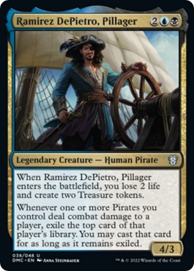 Ramirez DePietro, Pillager (Commander: Dominaria United) Near Mint - Nick Nack's Full Frontal Attack