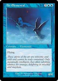 Air Elemental (Battle Royale Box Set) Light Play - Nick Nack's Full Frontal Attack