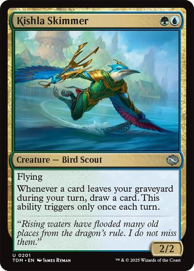 Kishla Skimmer (Tarkir: Dragonstorm) Near Mint - Nick Nack's Full Frontal Attack