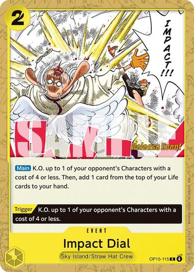 Impact Dial (Adventure on Kami's Island Release Event Cards) Near Mint - Nick Nack's Full Frontal Attack