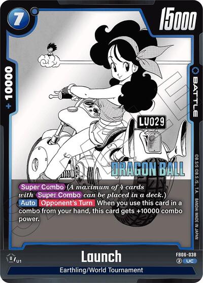 Launch (Manga Booster 01) Near Mint