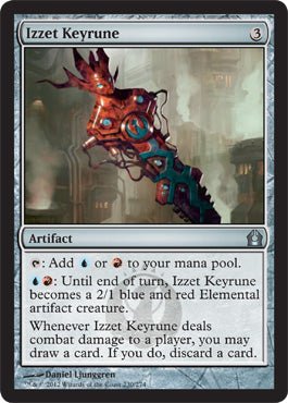 Izzet Keyrune (Return to Ravnica) Near Mint - Nick Nack's Full Frontal Attack