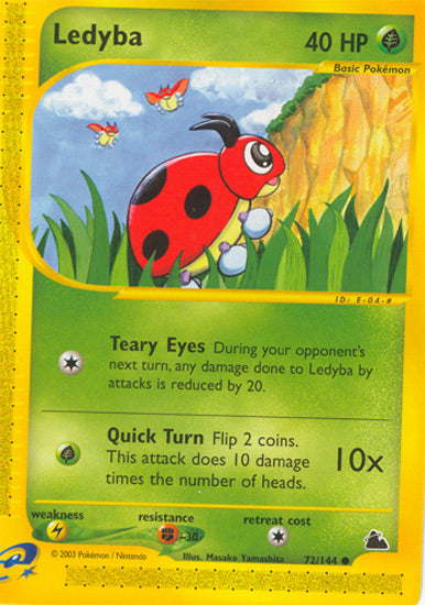 Ledyba (Skyridge) Light Play