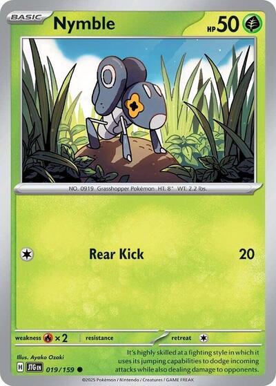 Nymble (SV09: Journey Together) Near Mint - Nick Nack's Full Frontal Attack