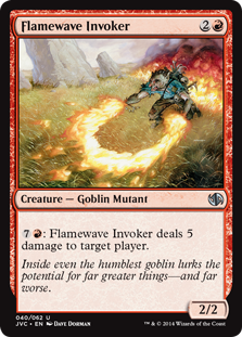 Flamewave Invoker (Duel Decks Anthology: Elves vs Goblins) Near Mint