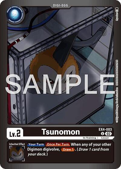 Tsunomon (Limited Card Pack -Billion Bullet-) (Alternative Being Booster) Near Mint Foil