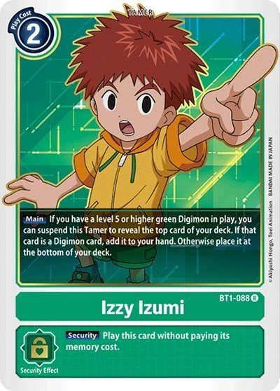Izzy Izumi (Release Special Booster) Near Mint - Nick Nack's Full Frontal Attack