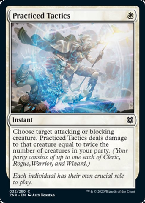 Practiced Tactics (Zendikar Rising) Near Mint