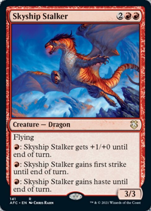 Skyship Stalker (Commander 2021 Forgotten Realms) Near Mint - Nick Nack's Full Frontal Attack