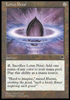Lotus Petal (Tempest) Light Play